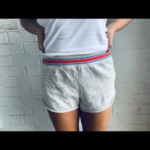 Grey lounge shorts